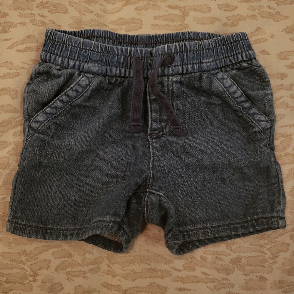 GAP Dark Jean Shorts 12-18M